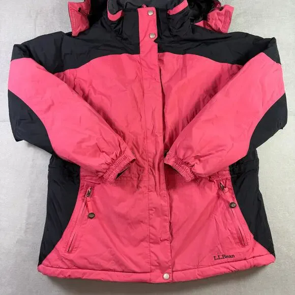 L.L. Bean Women’s Primaloft Ski Snowboard Winter Jacket Feature-Rich Size L - Picture 3 of 15